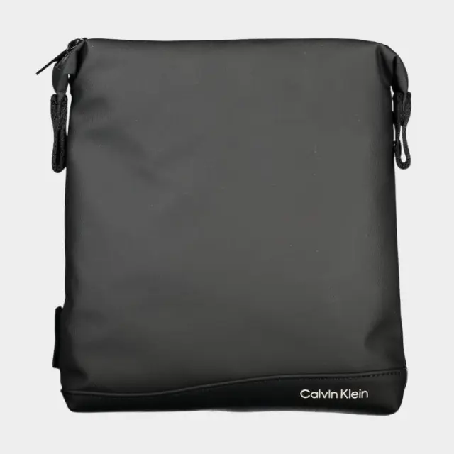 Calvin Klein - Ανδρική Τσάντα Ώμου / Χιαστί Rubberized Conv Flatpack K50K511254-BEH Μαύρο