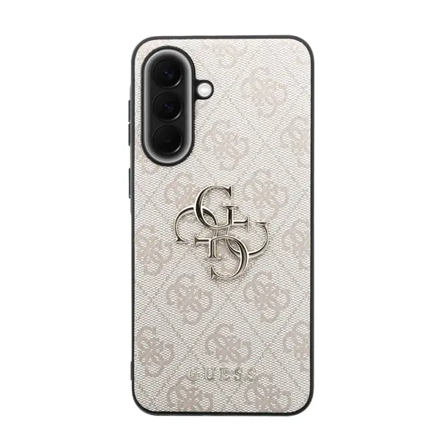 Guess PU 4G Metal Logo Case for Samsung Galaxy A57 Pink 3