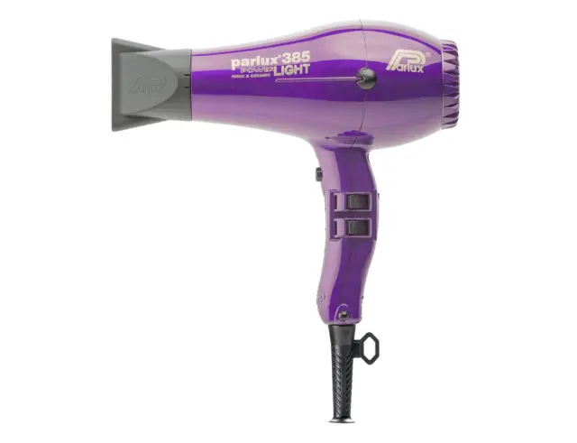 Επαγγελματικό Πιστολάκι Μαλλιών Parlux 385 PowerLight με ισχύ 2150W και 4 θερμοκρασίες - Purple385 Purple 2