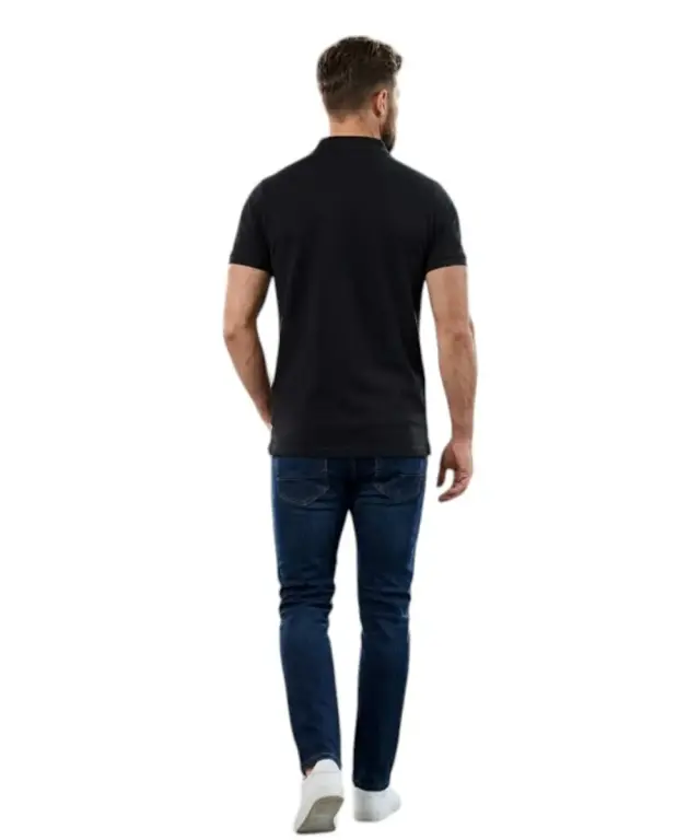 Ellesse - Ανδρικό Κοντομάνικο T-Shirt Polo Leonardo EHM217S26-050 Μαύρο 2
