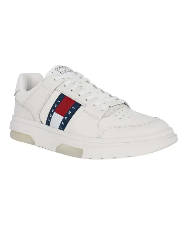 Tommy Hilfiger - Ανδρικά Sneakers Th The Brooklyn EM0EM01576-TCR Λευκό 2