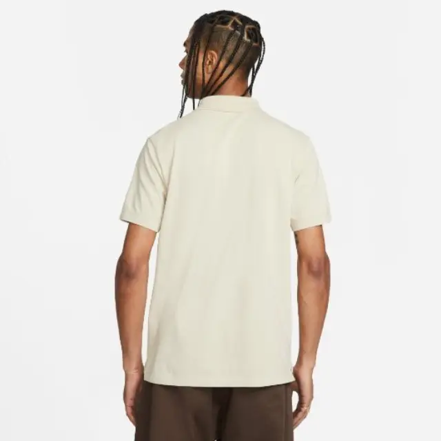 Nike Sportswear Polo T-Shirt (CJ4456-206) - Εκρού 3