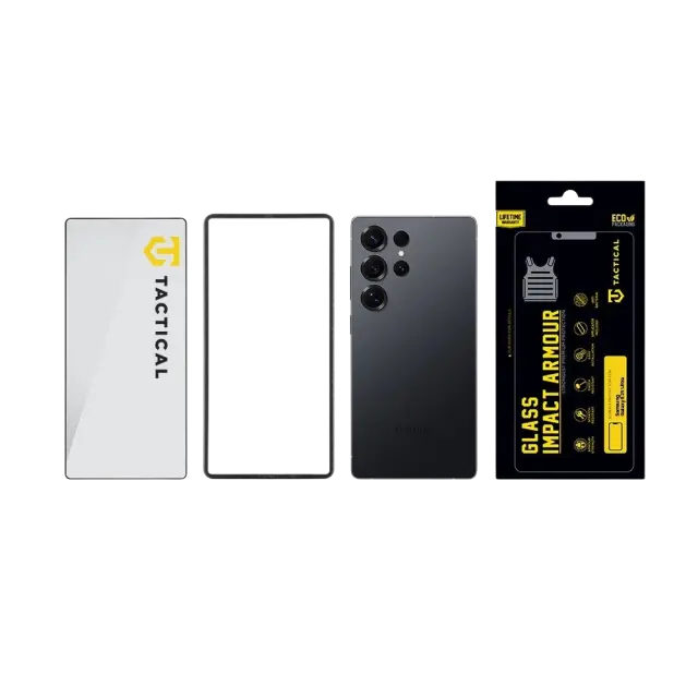 Tactical Glass Impact Armour for Samsung Galaxy S25 Ultra 3