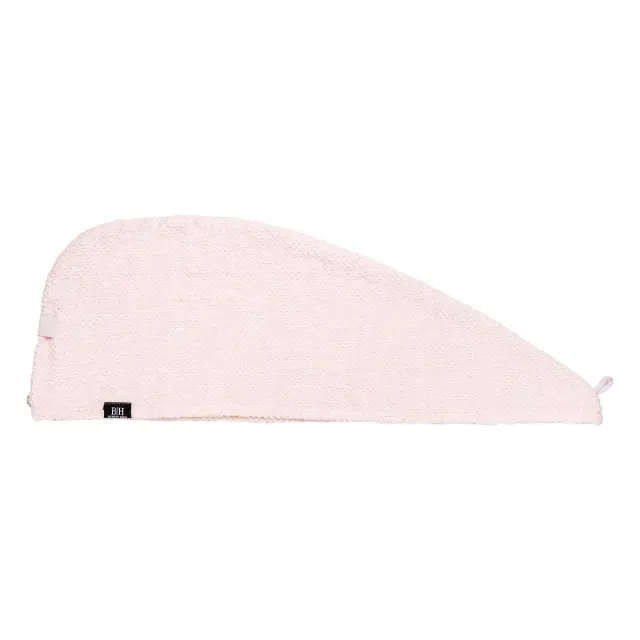 Πετσέτα-Τουρμπάνι Μαλλιών One Size Beauty Home Art 3410 Ροζ 100% βαμβακερό 2