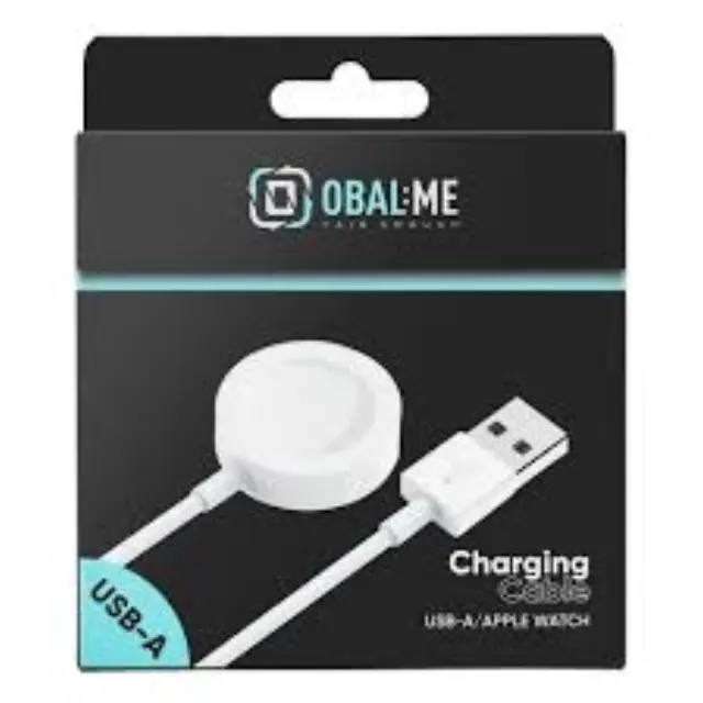 OBAL:ME Charging Cable for Apple Watch USB-A White