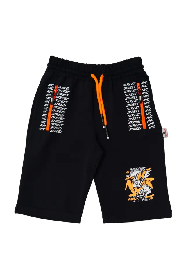 Shorts Kid Street Nyc Μπλε Σκούρο