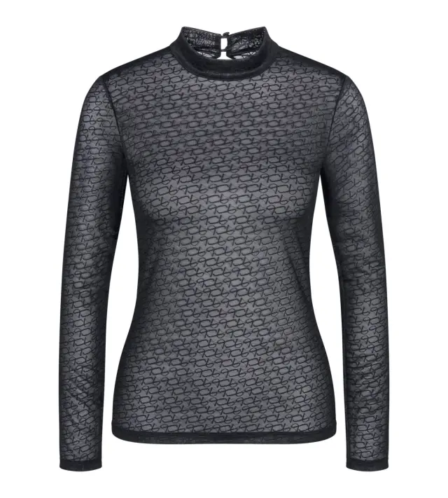 Triumph Τοπ Διαφανές Signature Sheer Shirt Μαύρο - XL 2