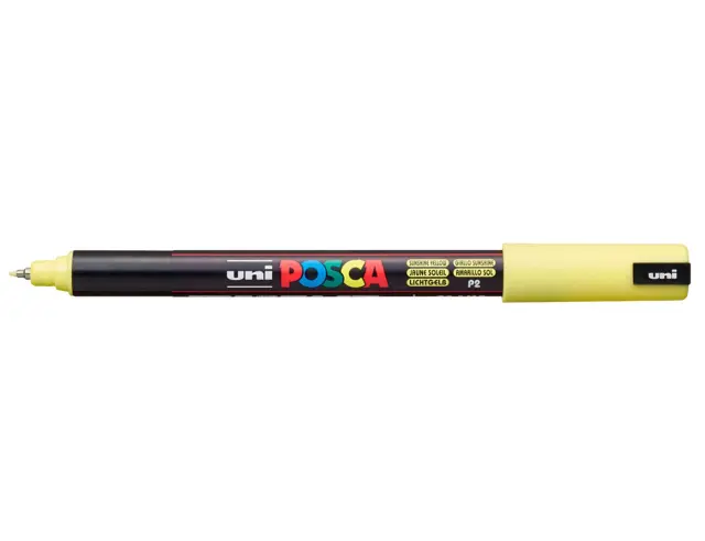 Μαρκαδόρος Σχεδίου Uni Posca PC-1MR με πάχος μύτης 0.7mm - Sunshine YellowPC-1MR(E) - SUNSHINE YELLOW