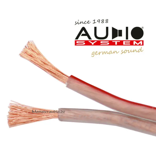 Z-SERIES SPEAKER CABLE - 2 x 4mm 2