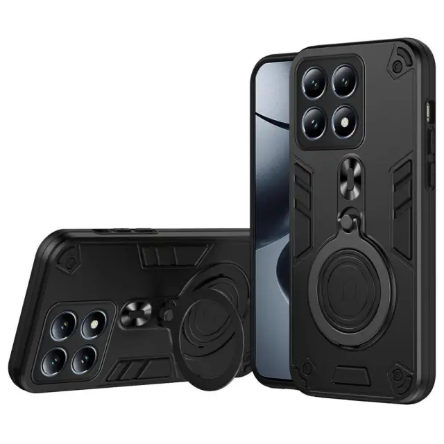 Θήκη με Περιστρεφόμενη Βάση για Xiaomi 14T Pro- Black OEM