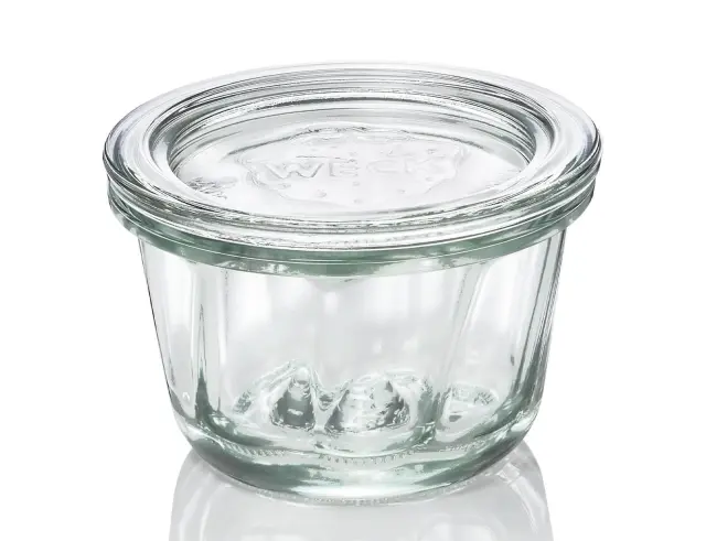 Δοχείο Weck Bundt 165ml Γυάλινο με Καπάκι για Αποθήκευση & Overnight Oats 1511186