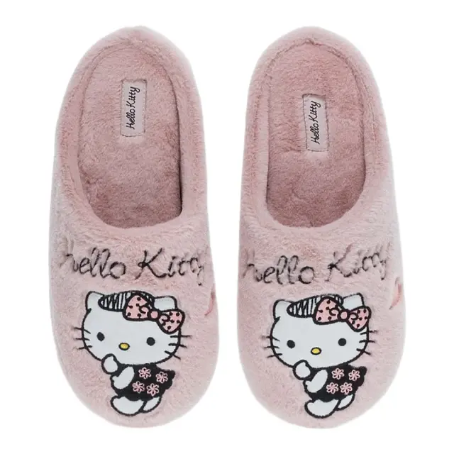 Parex Γυναικείες Παντόφλες Hello Kitty, Χρώμα Ροζ