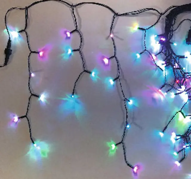 100LED ΓΙΡΛΑΝΤΑ ΕΠΕΚΤ.ΠΡΟΓΡ.ΧΩΡΙΣ ΤΡΟΦ.ΠΡΑΣΙΝΟ ΚΑΛ.RGB IP44