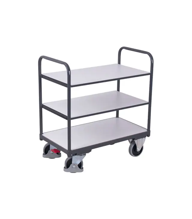 Variofit sw-800.257 Τρόλεϊ Μεταφοράς ESD 3 Επιπέδων για Φορτίο Βάρους ως 250kg