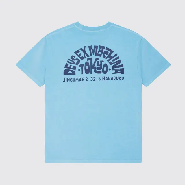 TOKYO ADDRESS TEE ΜΠΛΟΥΖΑ - Bonnie Blue