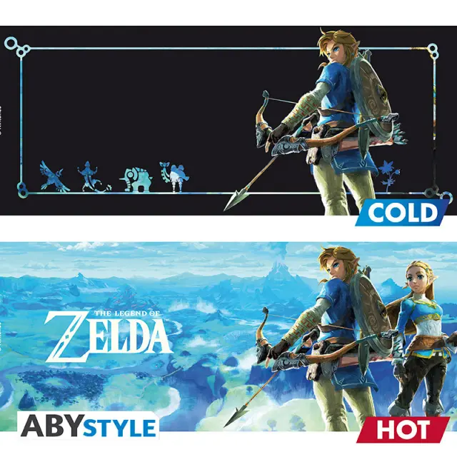 Κούπα κεραμική THE LEGEND OFZELDA Mug Heat Change 460ml Breath the Wild ABYMUGA648 3