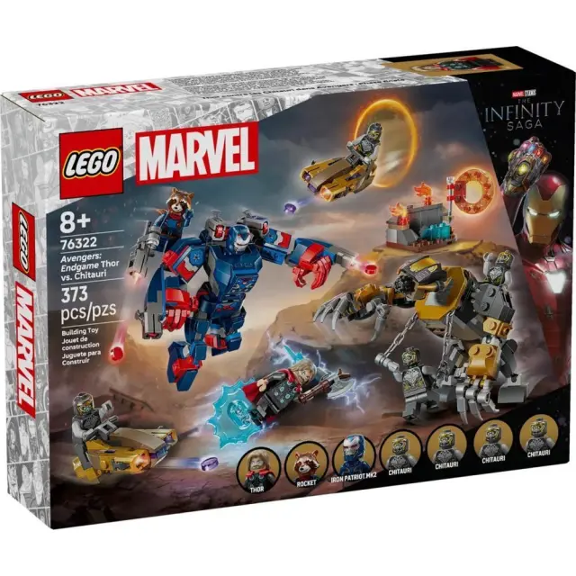 Lego Marvel Super Heroes Avengers: Endgame Thor vs. Chitauri (76322) (LGO76322)