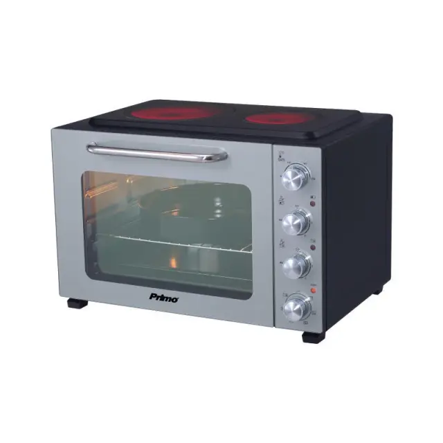 Primo PREO-40387 Ηλεκτρικό Φουρνάκι 50lt με 2 Εστίες και Αέρα 2