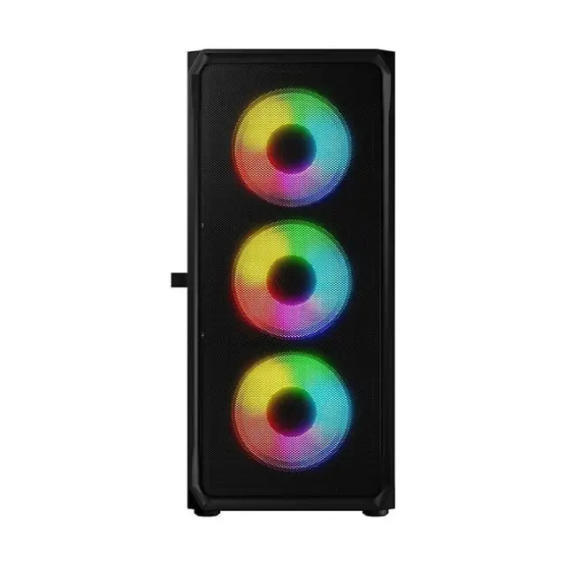 Logic PC Case Portos ARGB ATX Midi Tower Black (AT-PORTOS-10-0000000-0002) 3