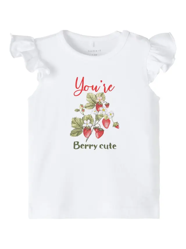 NAME IT BABY GARMENT FEM KNIT OCO95/EA5 Bright White
