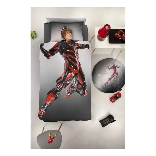 Σετ Παιδική Παπλωματοθήκη Ημίδιπλη Saint Clair Bionic 165x225 2