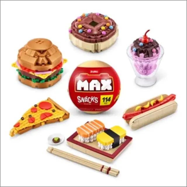Zuru Τουβλάκια Max Build Snack Σειρά 1 / T-ZUR-83186 (ZURU)