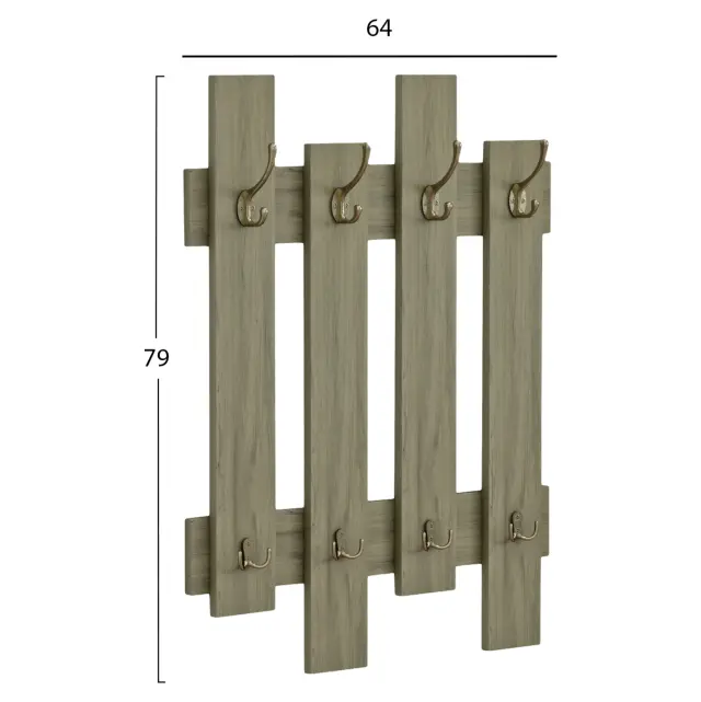 ΚΡΕΜΑΣΤΡΑ ΕΙΣΟΔΟΥ FB98940.12 ΜΕΛΑΜΙΝΗ ΣΕ OLIVE GREEN 64x4x79Υεκ. 2