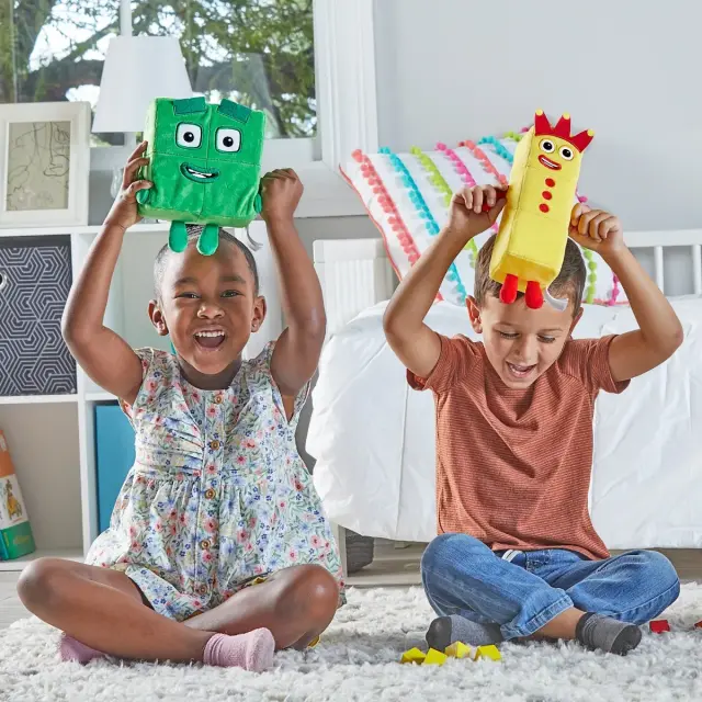 Learning Resources Numberblocks Λούτρινα Αριθμοκυβάκια 3 & 4 από 1,5+ ετών HM 94555-UK 2