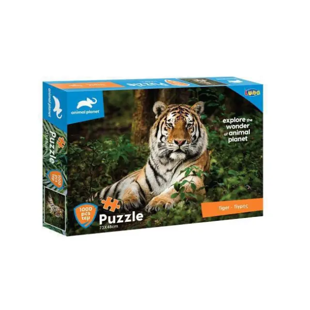 Luna Puzzle Animal Planet Τίγρης 1000τεμ.(000570698)