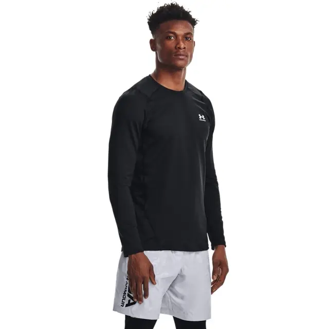Under Armour ColdGear Fitted Crew (1366068-001) - Μαύρο - S