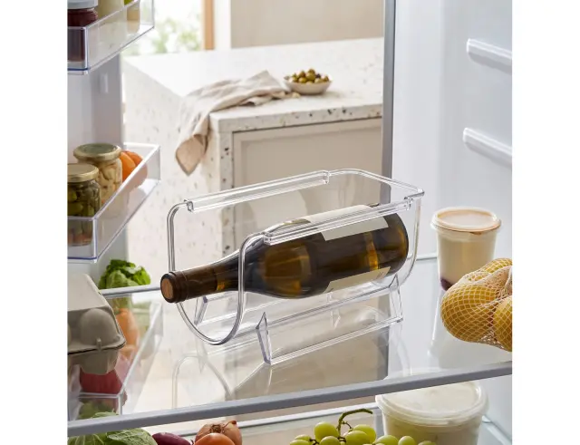 Ράφι Οργάνωσης Ψυγείου Εxcellent Houseware για μπουκάλια, 20x11x11cm 020000190