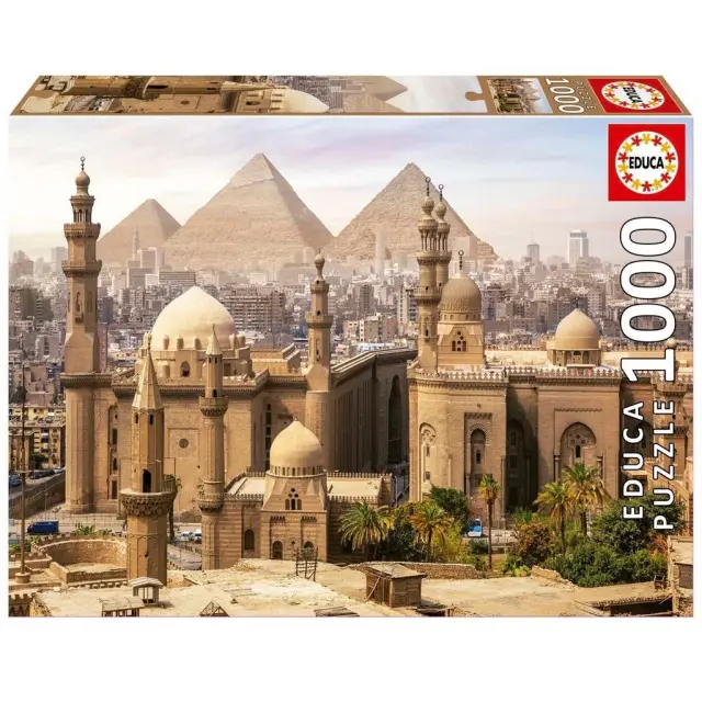 Educa - 1000 pcs - Cairo Egypt Puzzle 80-19611 - Toys