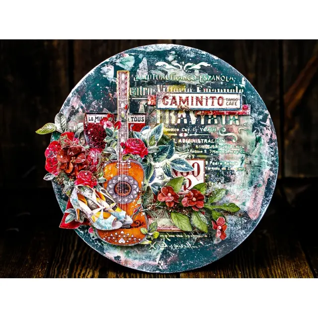 Χαρτιά scrapbooking Stamperia 10τεμ, 30.5x30.5cm, Desire 2