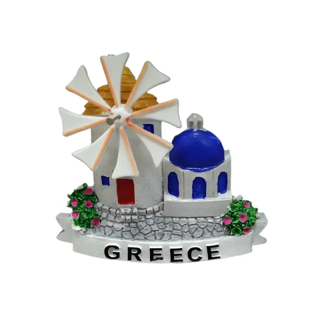 Tουριστικό μαγνητάκι Souvenir – Σετ 12pcs - Resin Magnet - Greece - 678176
