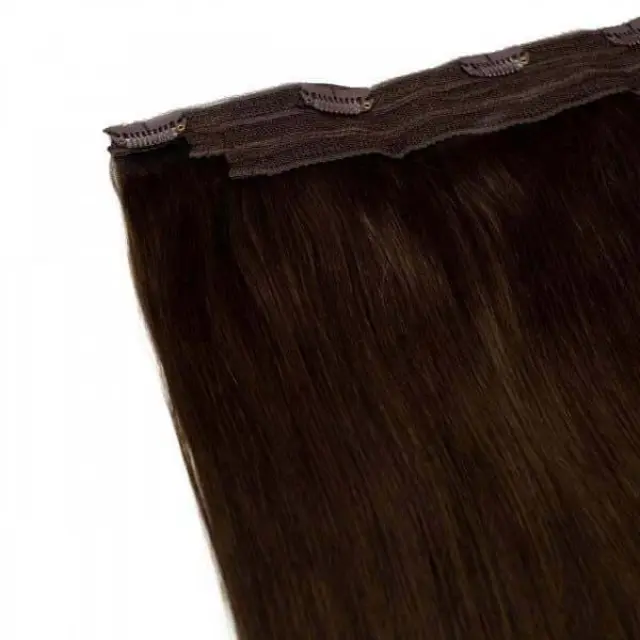SEAMLESS1 HAIR EXTENSIONS ΤΡΕΣΑ ΜΕ 1 ΚΛΙΠ ESPRESSO 55CM 2