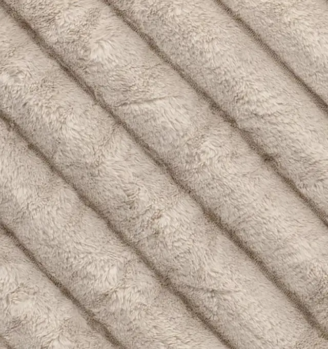 Κουβέρτα 220x240 Υπέρδιπλη 560gsm Nima Carezza Ivory 100% Πολυέστερ 2