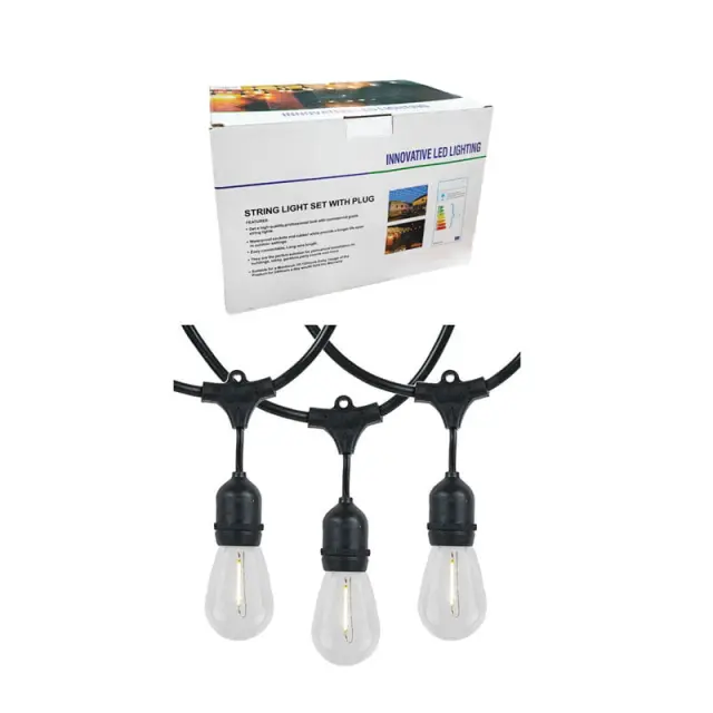 Εξωτερικά φώτα κρεμαστά γιρλάντα LED 5m 10L- Innovative LED lighting 0211001