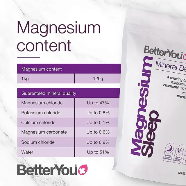 BetterYou Magnesium Sleep Bath Flakes 2