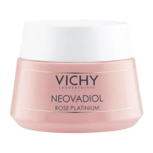 Vichy Promo Neovadiol Rose Platinium Κρέμα Hμέρας από την Εμμηνόπαυση + Μετά, 50ml, Δώρο Purete Thermale 3in1 Γαλάκτωμα Καθαρισμού, Τονωτική Λοσιόν + Ντεμακιγιάζ Ματιών, 100ml + Νεσεσέρ, 1σετ 2