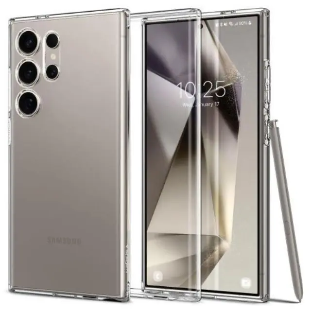 Θήκη TPU Spigen Samsung Galaxy S24 Ultra 5G Liquid Crystal Διάφανο N63893