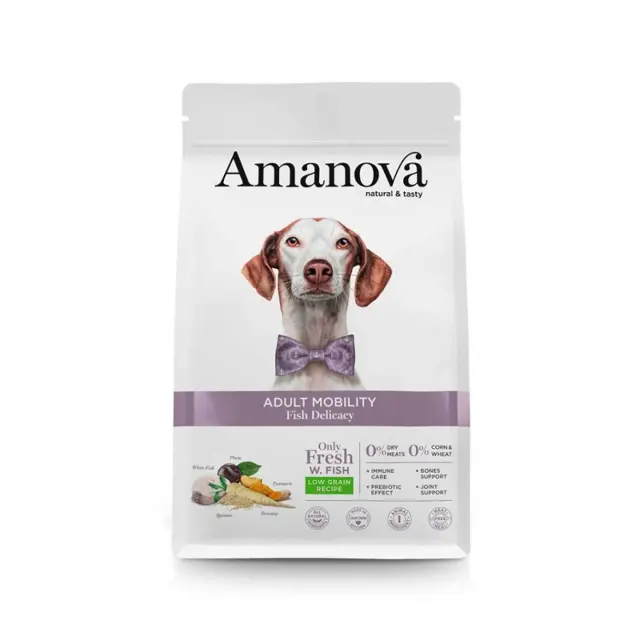 Amanova Adult Mobility Low Grain Fish Delicacy 10kg