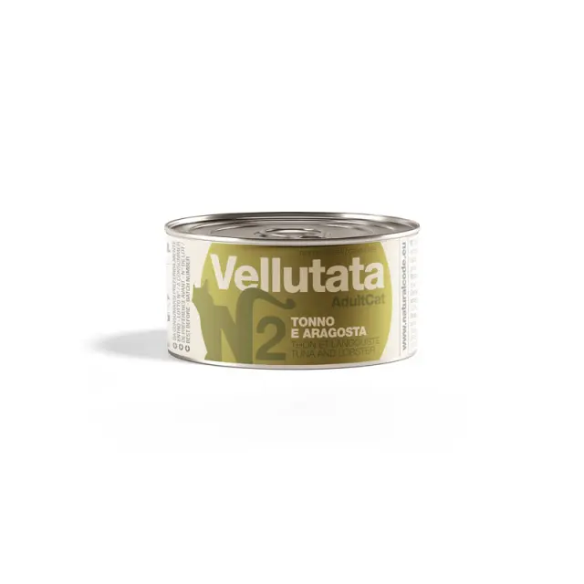 Natural Code Vellutata 2 με Τόνο & Αστακό 85gr Μονόχρωμο