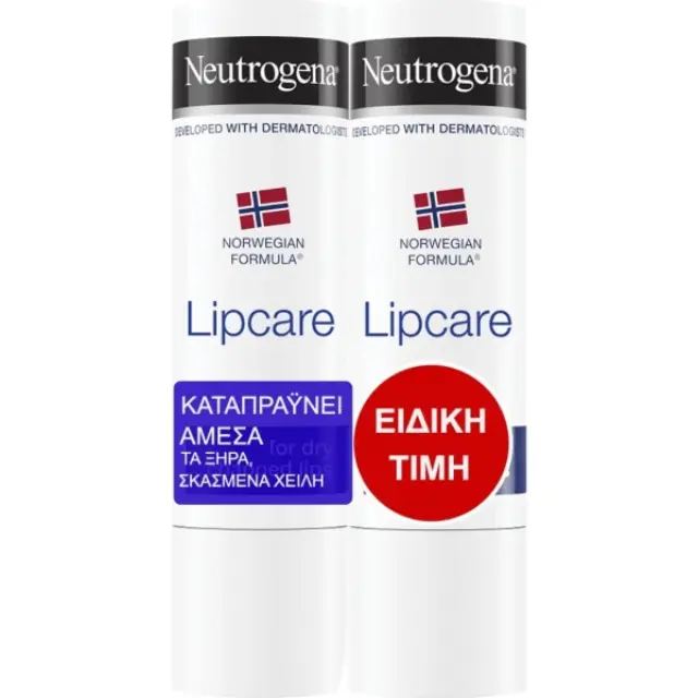 Neutrogena | Norwegian Formula | Ενυδατικό Στικ Χειλιών 1+1 ΔΩΡΟ | 4,8gr