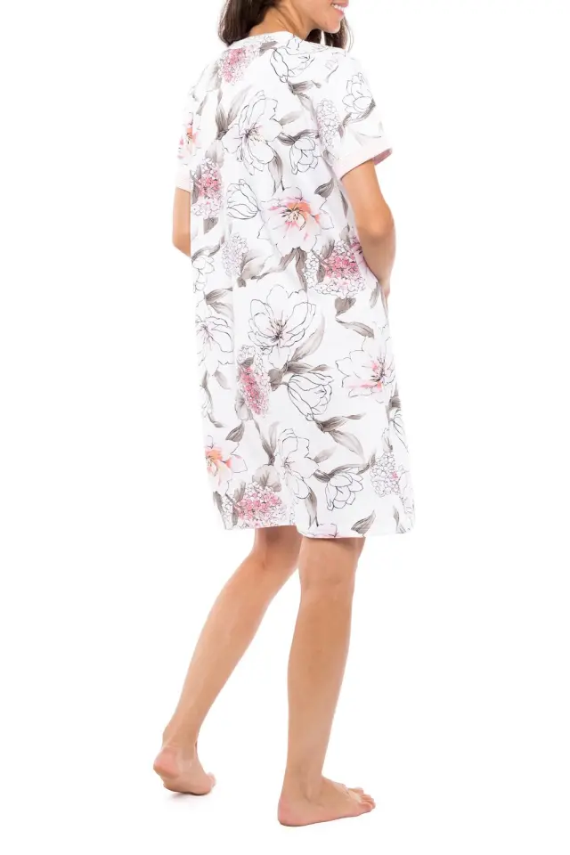 S1150 - Type - NIGHTGOWN PINK FLOWER - M 2