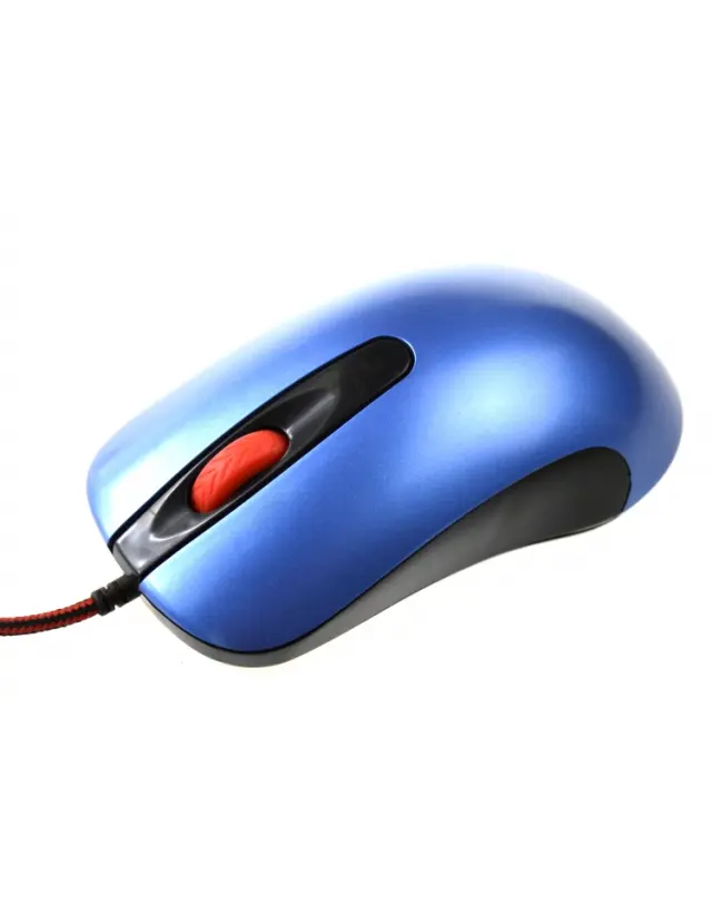 MOUSE OMEGA OM-520 FULL SIZE 1000DPI BLUE 3