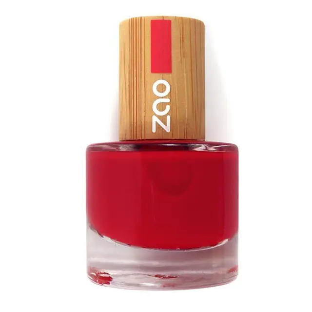 Zao Organic Nail Polish – Βερνίκια Νυχιών με Συστατικά Βιολογικής Προέλευσης - 650 Carmin Red