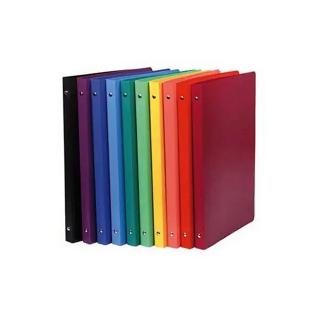 Ντοσιέ 4 Κρίκων PP 2x32x25cm Διάφορα Χρώματα