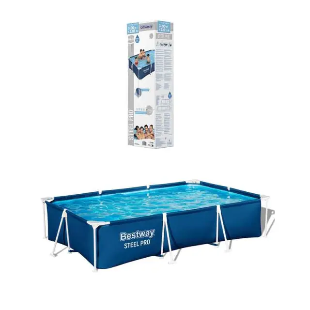 Bestway Πισίνα Steel Pro Παραλληλόγραμμη 300x201x66cm #56404 - Bestway pool 0169010