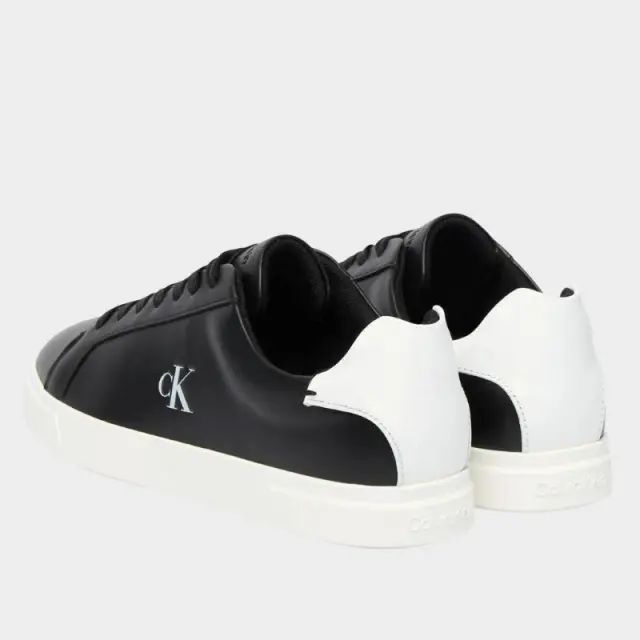 Calvin Klein - Γυναικεία Sneakers Low Pro Cup Laceup Lth Moire HW0HW02845-0GM Μαύρο - 40 3
