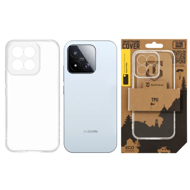 Tactical TPU Cover for Xiaomi 17 Max Transparent 3